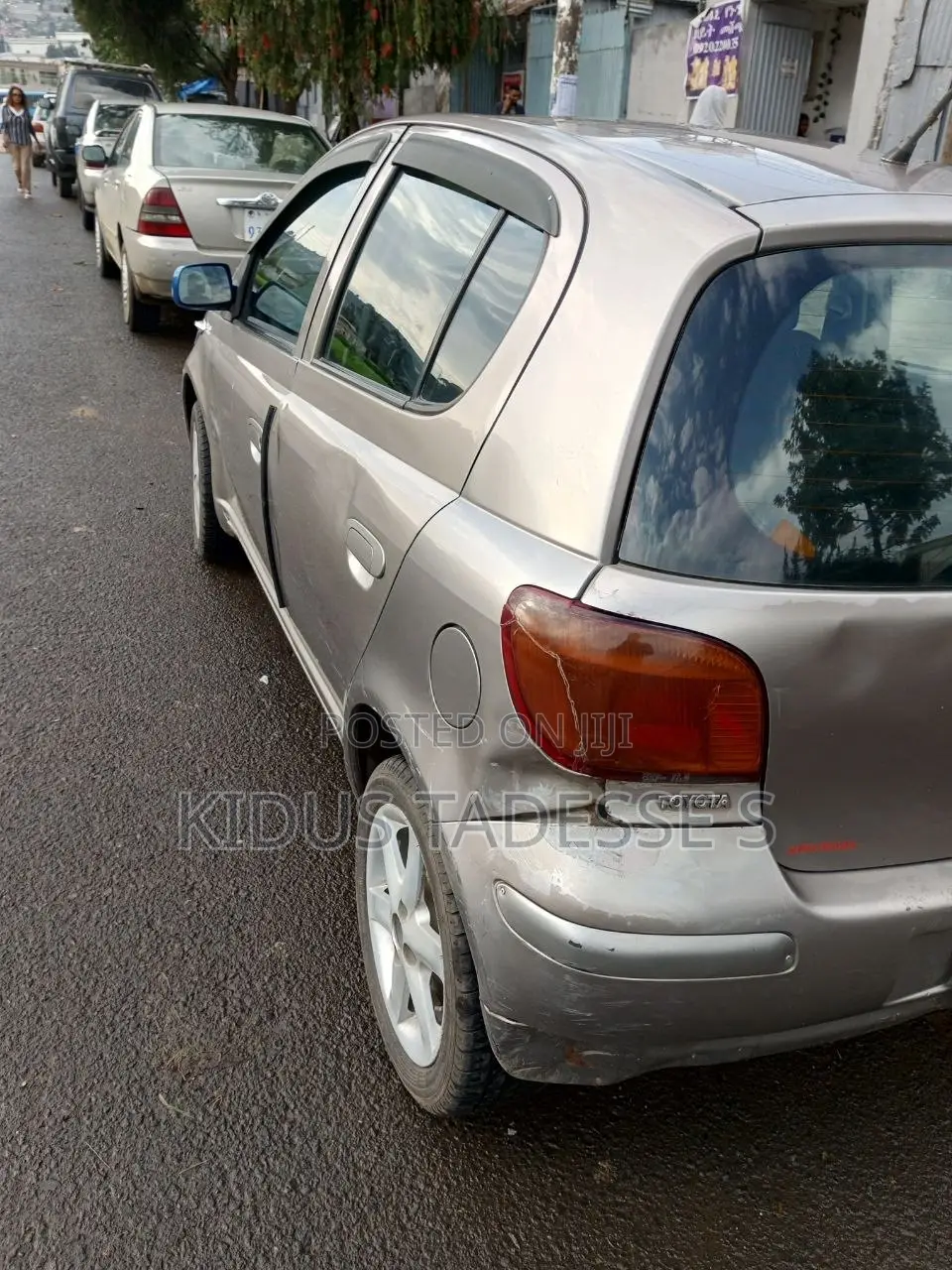 Toyota Yaris 2003 Gray