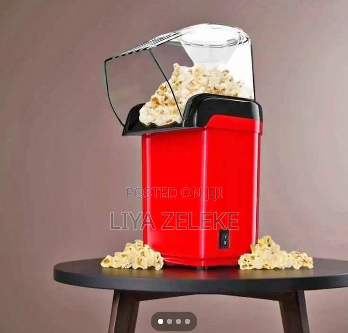 Oil Free Popcorn Maker ያለዘይት የፈንዲሻ ማፍክያ