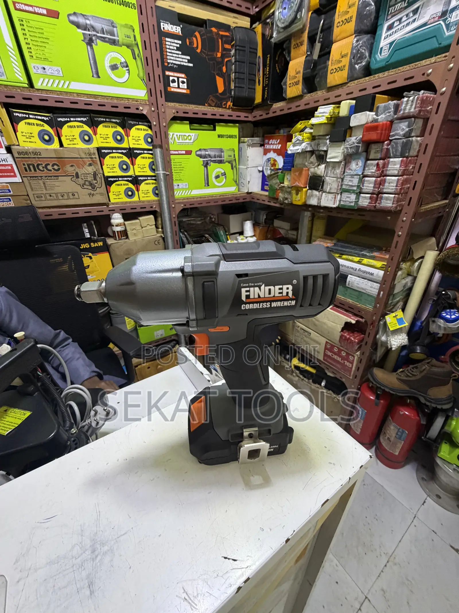 Finder Charger Cordless Wrench