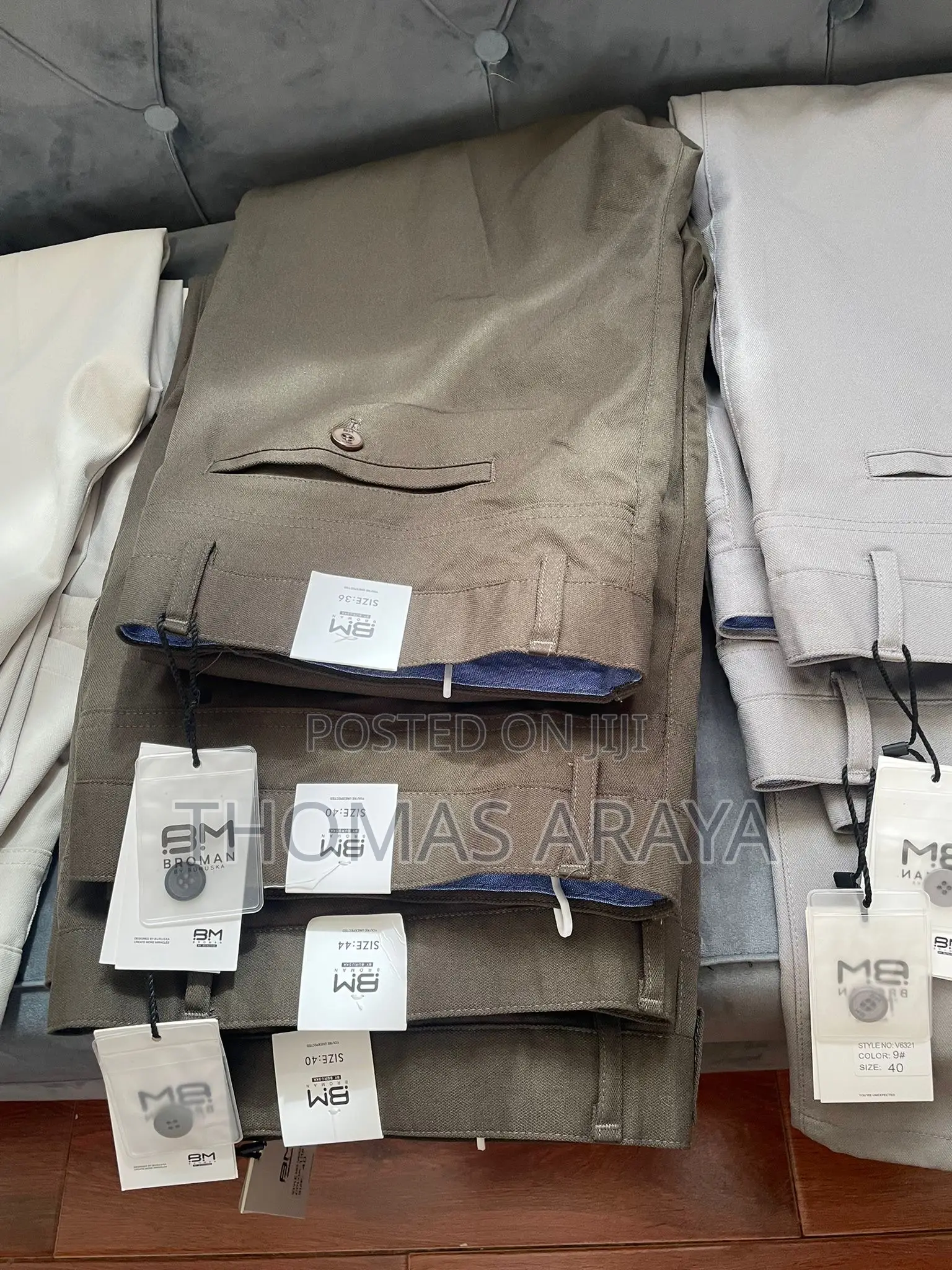 Kaki Trousers