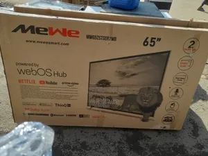 Mewe Smart Webos Tv 65 Inch Andraid Doubel Gelass 2026 Quality