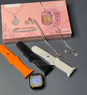 ‎ Keqiwear Kw73 Mini Smart Watch – 3+3 Luxury Gift Set