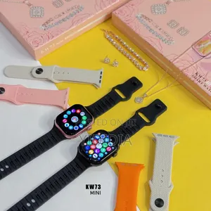 ‎ Keqiwear Kw73 Mini Smart Watch – 3+3 Luxury Gift Set