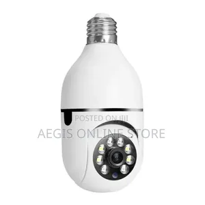 Smart Light Bulb Security Camera