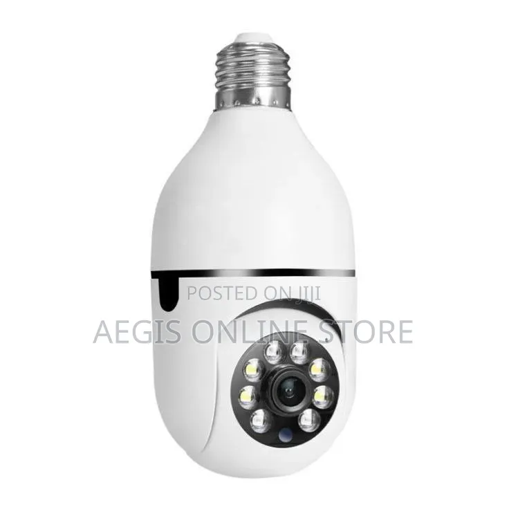 Smart Light Bulb Security Camera