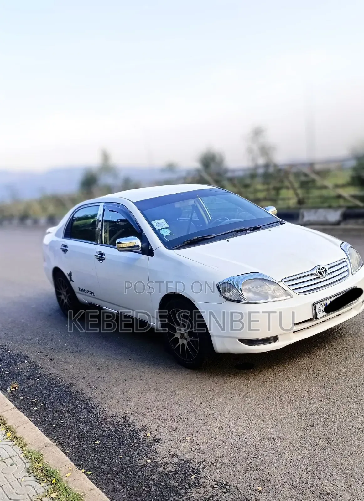 Toyota Corolla 2003 White