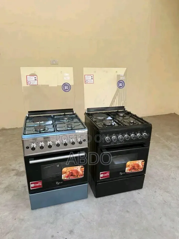 Roch Ovens 60/60 Quality Brand Tu Bay Tu Oves Sterless New Fan Sistem