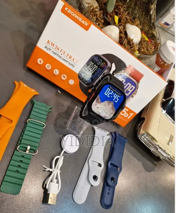 Keqiwear Kw26 Ultra 3 Smartwatch (5+1 Series)