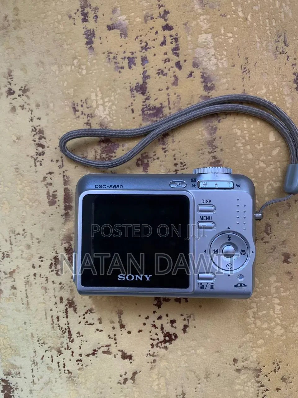 Silver Sony Cyber-Shot DSC-S650 Digital Camera, a 7.2-Megapixel