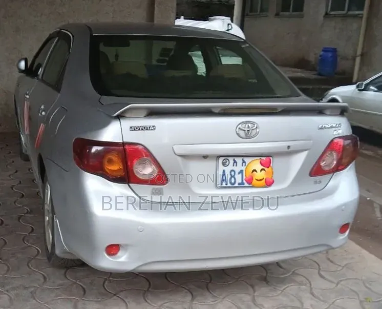 Toyota Corolla 2008 Silver