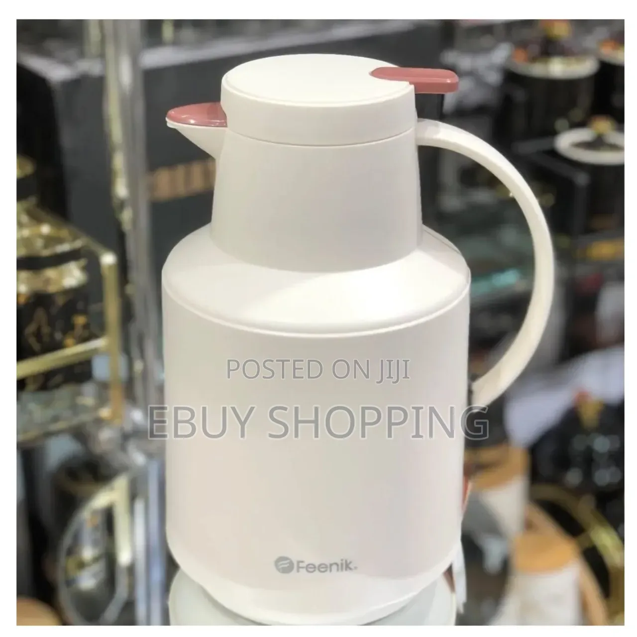 Double‐Wall Insulated Jug – Keeps Hot 12h, Cold 24h