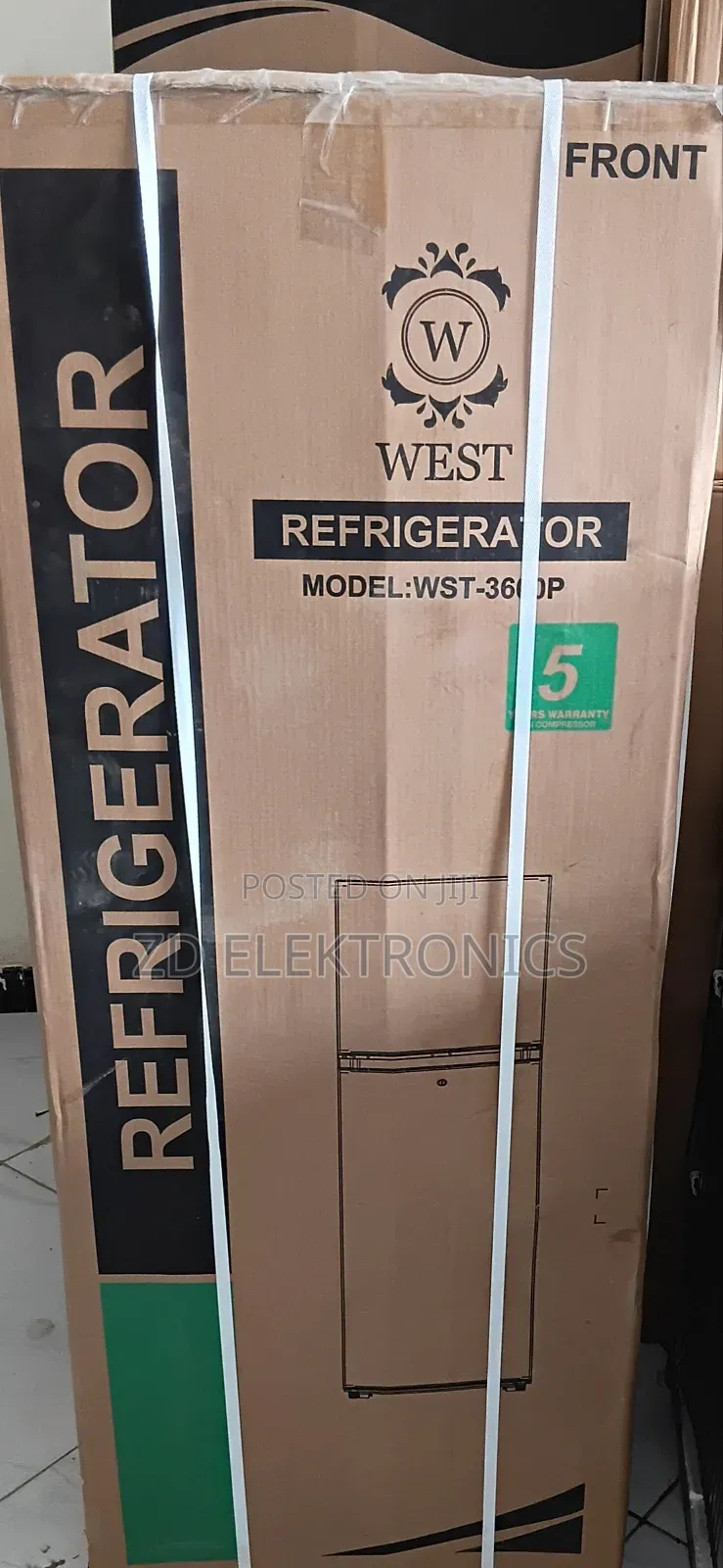 West Refrigrator Modal 360l