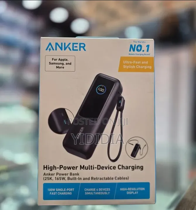 ‎ Anker 25,000mah 165w Super Fast Power Bank (Original)