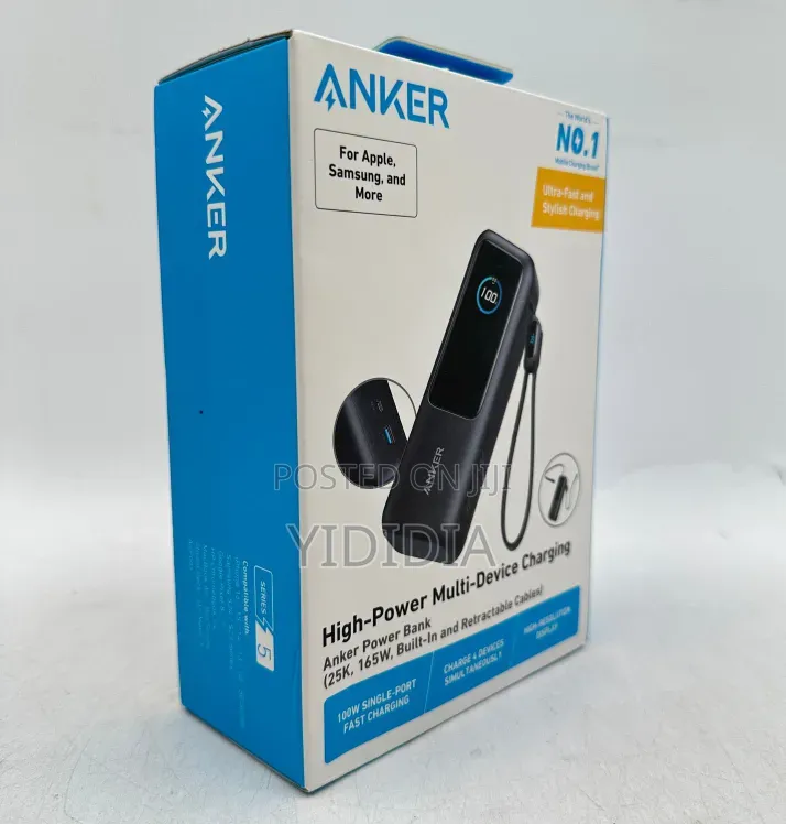 ‎ Anker 25,000mah 165w Super Fast Power Bank (Original)