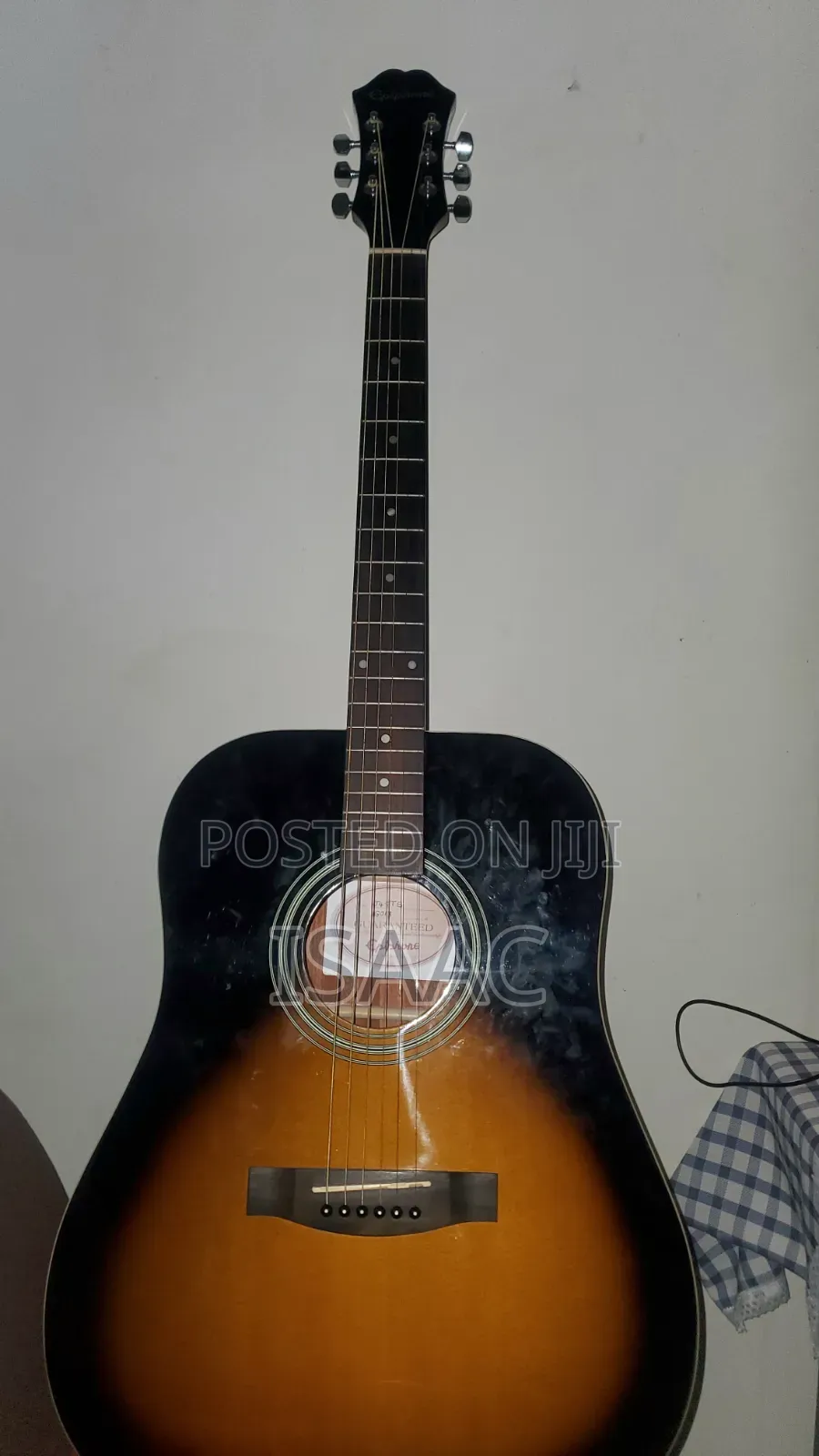 Epiphone Acoustic Guitar With Extra Strings and Guitar Picks