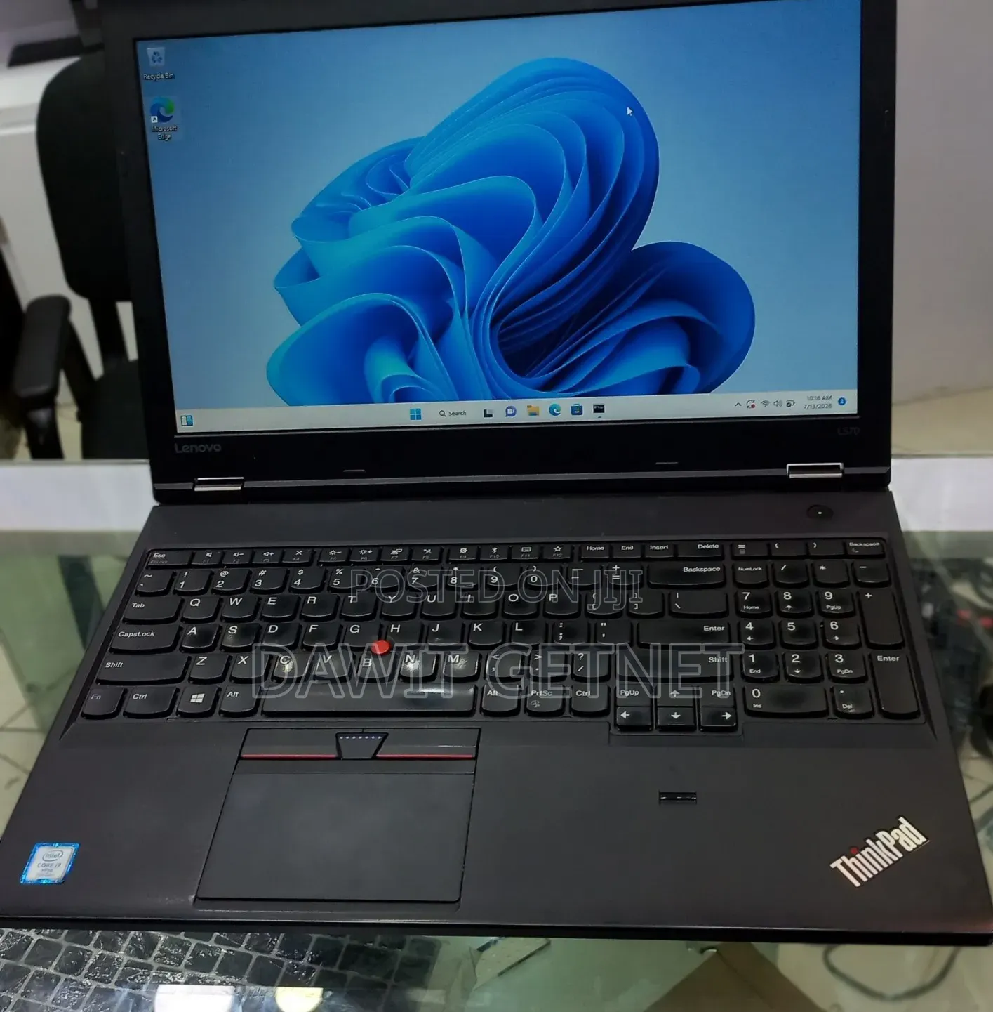 New Laptop Lenovo ThinkPad L570 4GB Intel Core i7 HDD 500GB