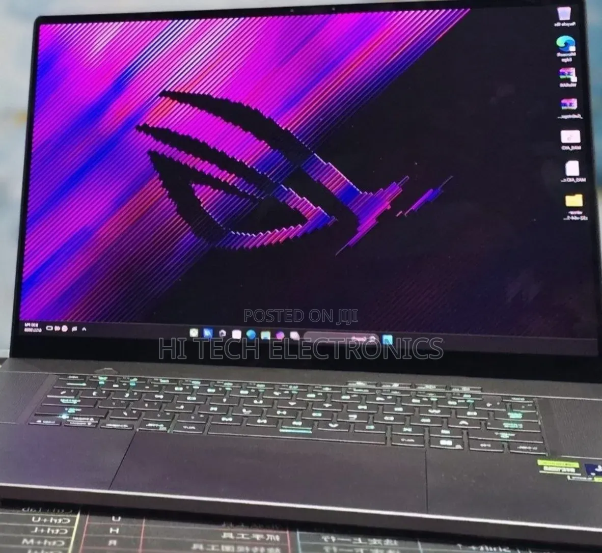 New Laptop Asus ROG Zephyrus G16 16GB Intel Core Ultra 9 eMMC 1T
