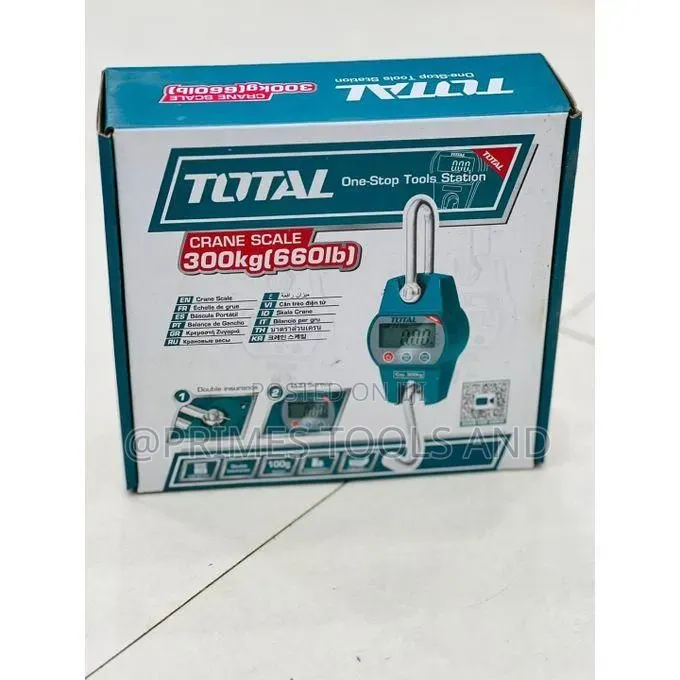 Total 300kg Digital Crane Scale | Heavy Duty