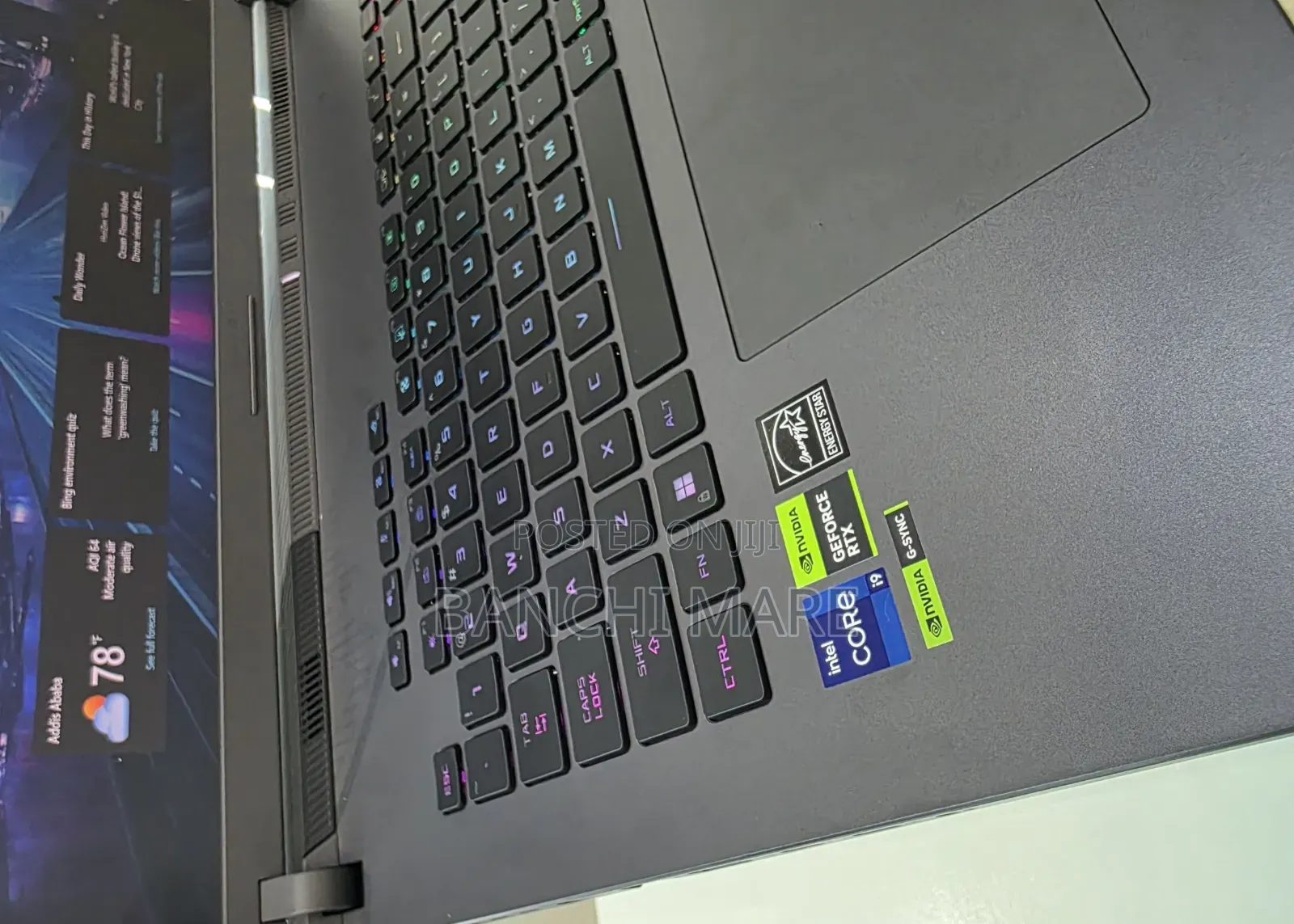 New Laptop Asus ROG Strix G18 16GB Intel Core i9 SSD 1T