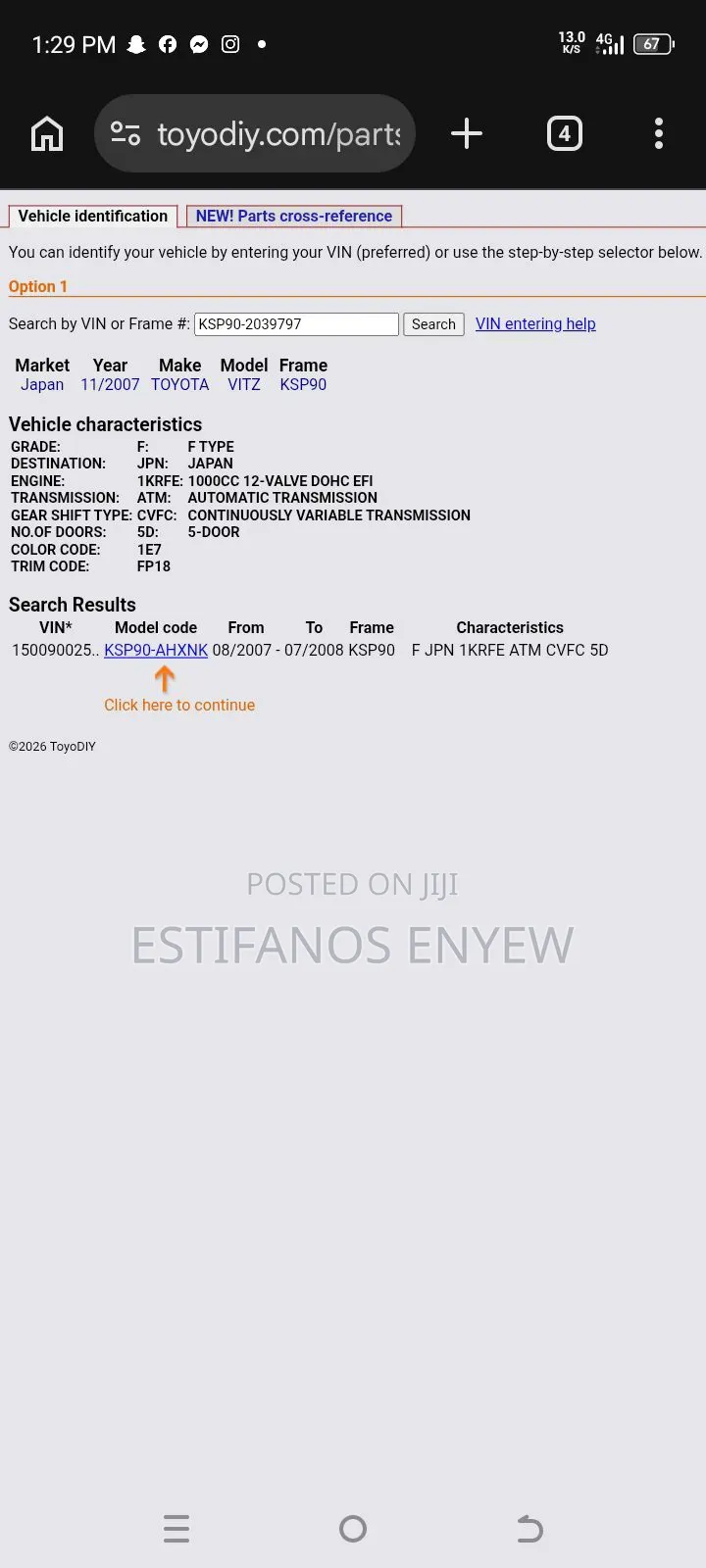 Toyota Yaris 1.0 VVT-i 2008 Silver