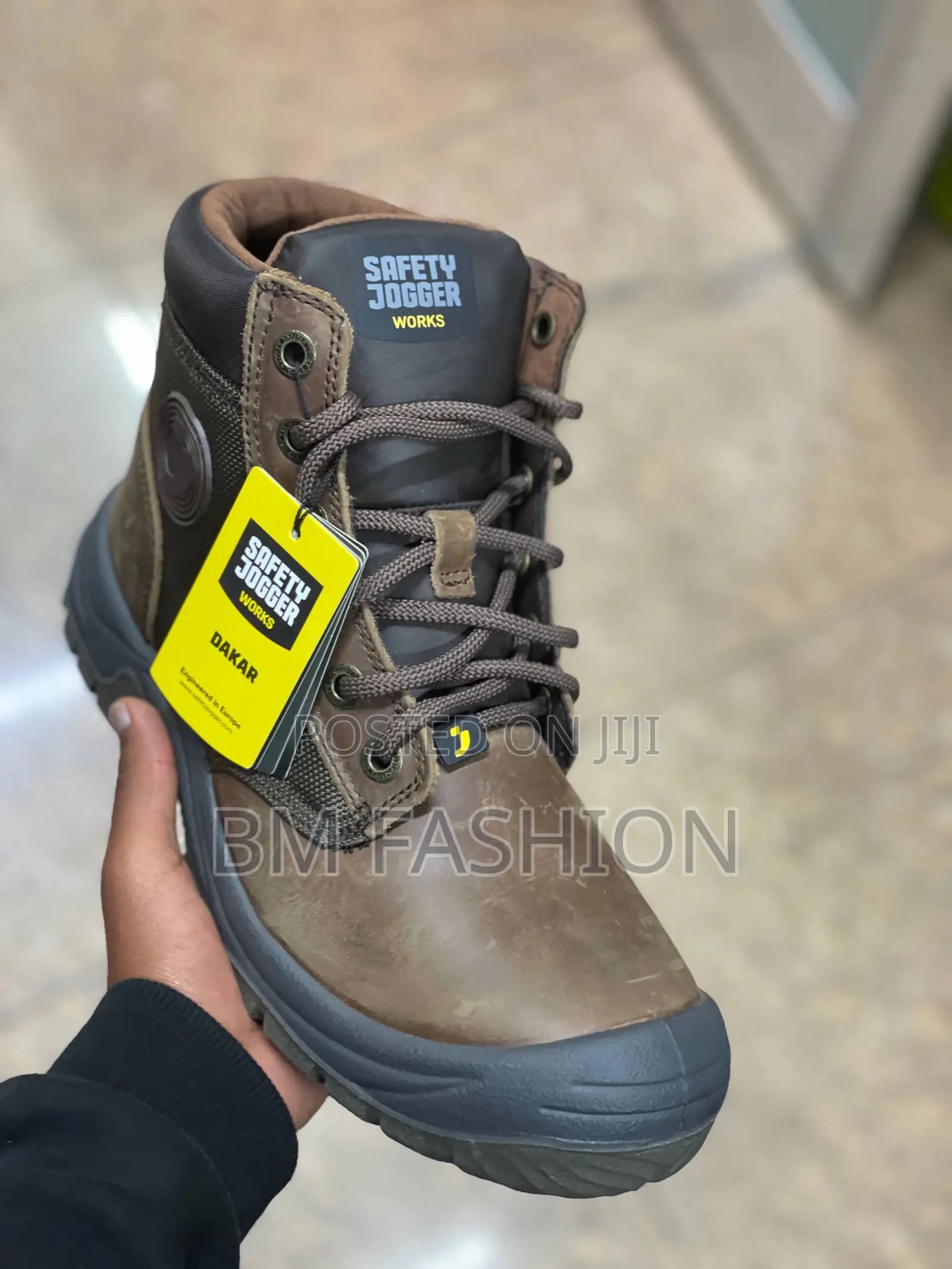 Safety Jogger Medium Cut Steel Toe Working Safety Shoes