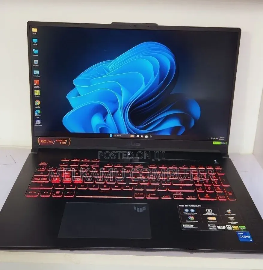 New Laptop Asus TUF Gaming F17 16GB Intel Core i7 SSD 1T