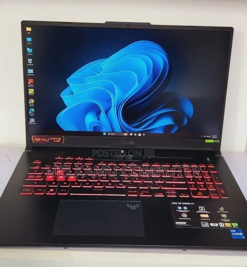 New Laptop Asus TUF Gaming F17 16GB Intel Core i7 SSD 1T
