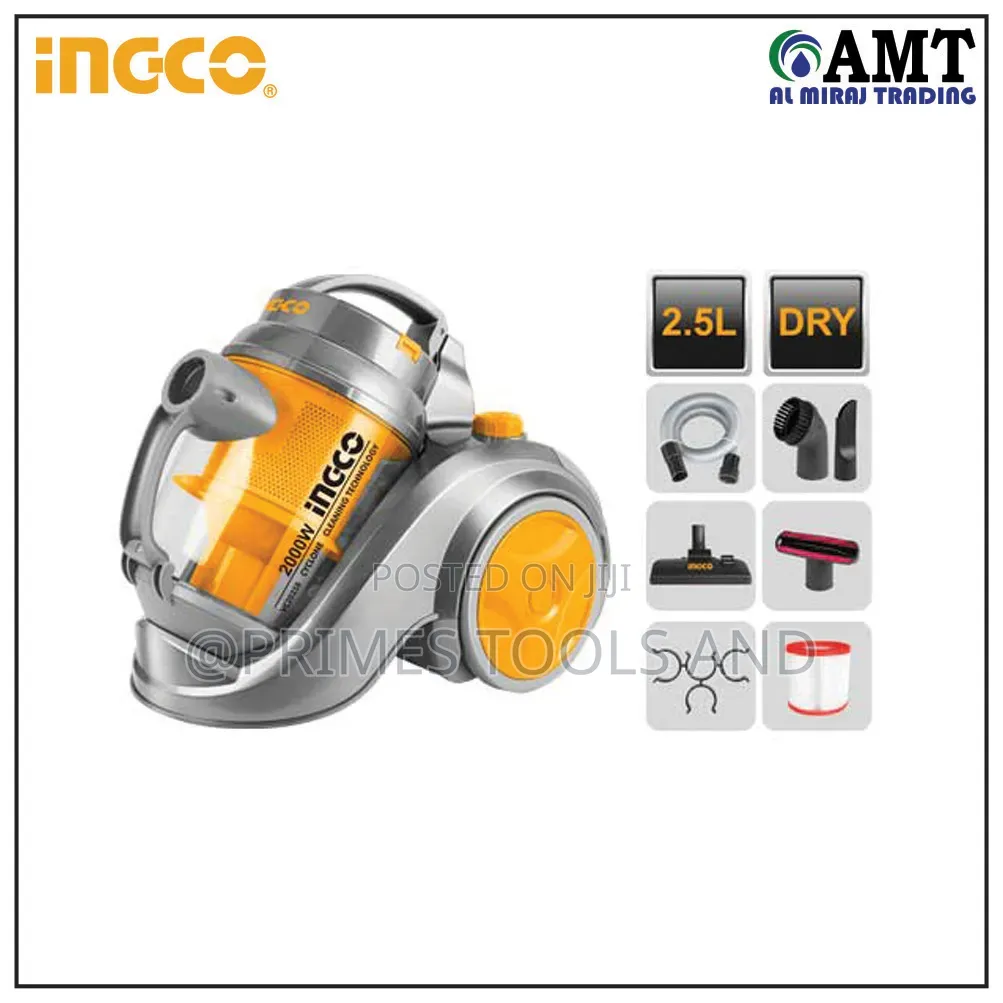 Ingco Vacuum Cleaner | Wet Dry Industrial Vacuum Cleaner