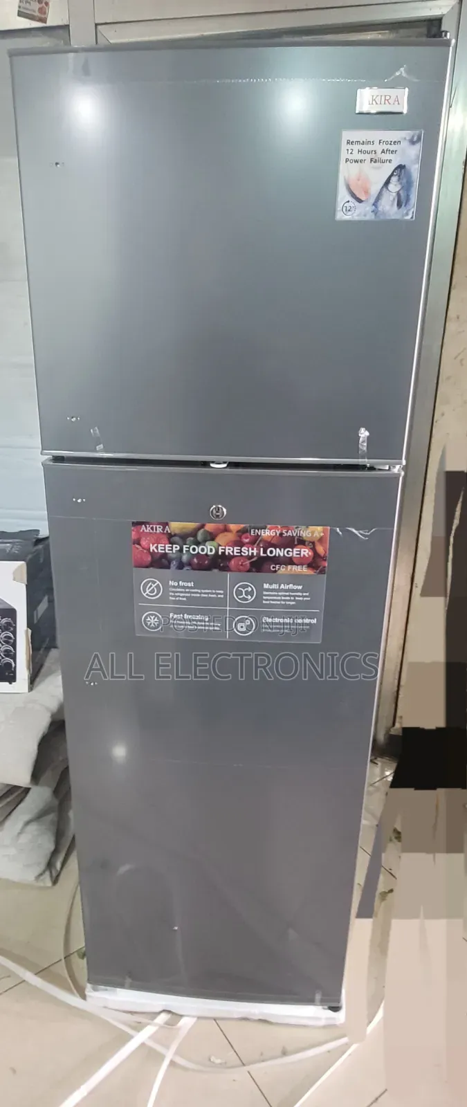 አኪራ 350ሊትር ፍን ሲስተም ፍሪጅ