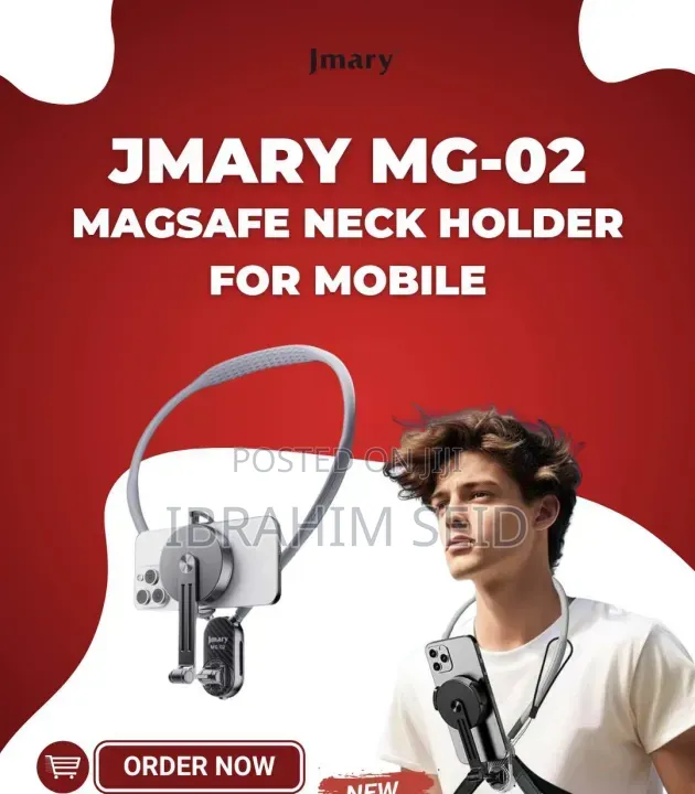 Jmary Mg‐02 Magnetic Neck Phone Holder