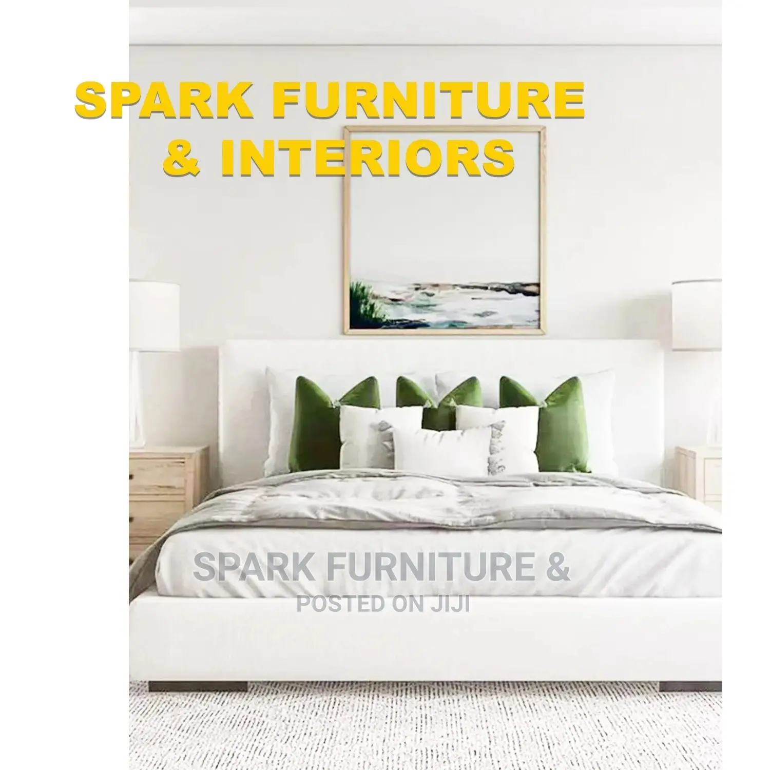 Bed B- 007 With 2 Night Stand