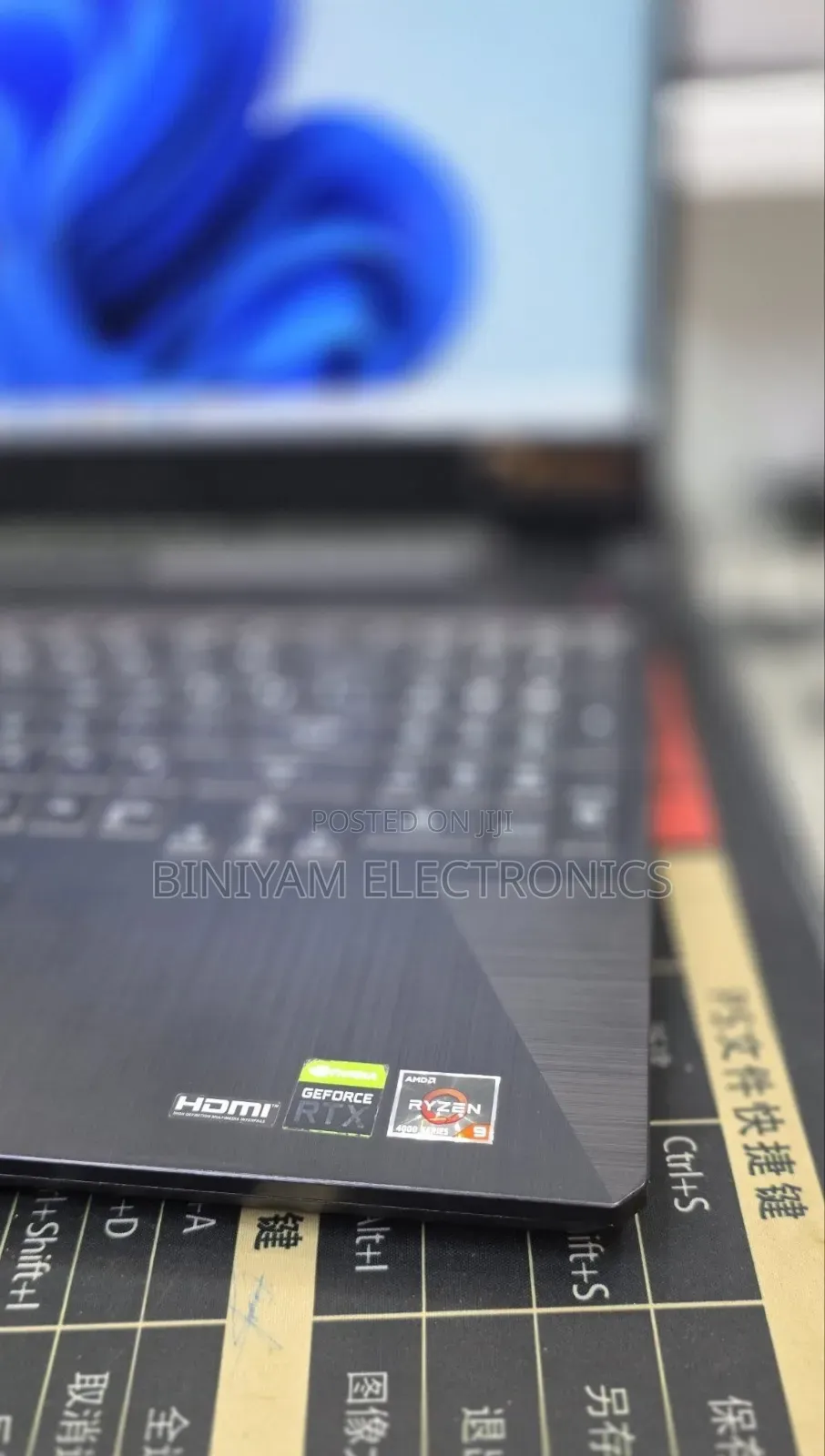 New Laptop Asus TUF Dash F15 16GB AMD Ryzen 9 SSD 512GB