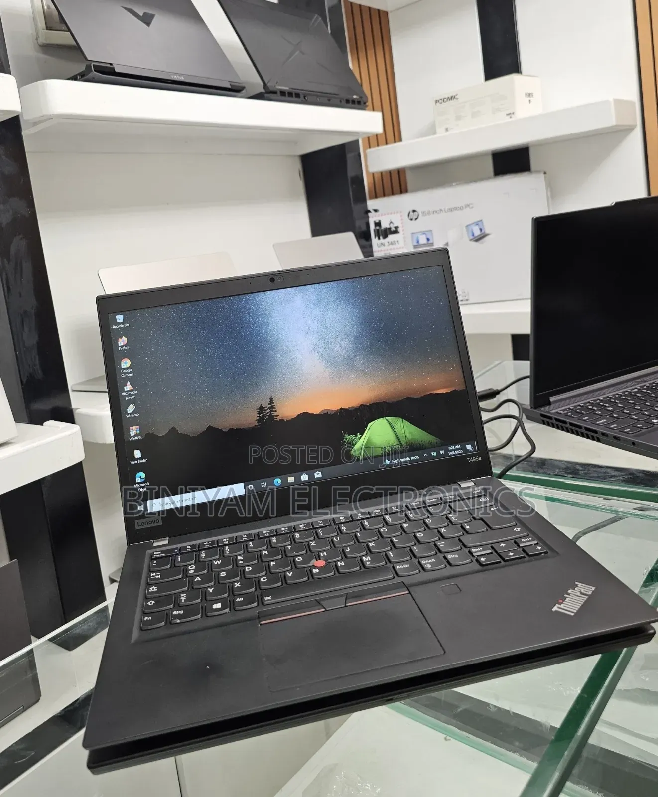 New Laptop Lenovo ThinkPad t495s 16GB AMD Ryzen 7 SSD 512GB