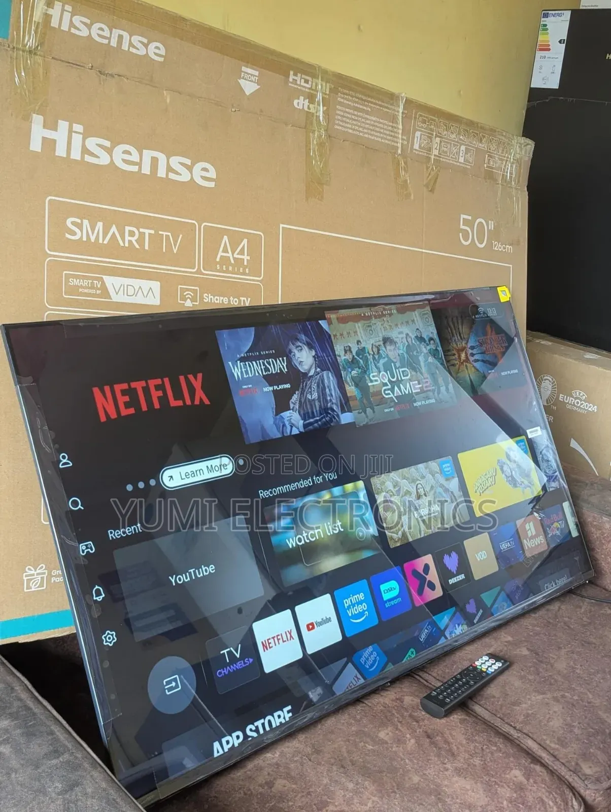 Hisense 50 Inch A4 Smart Tv