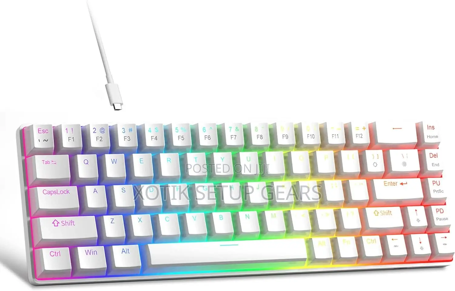 Magegee Mk-Box 65% Gaming Mechanical Keyboard - RGB Backlit Gaming Kb