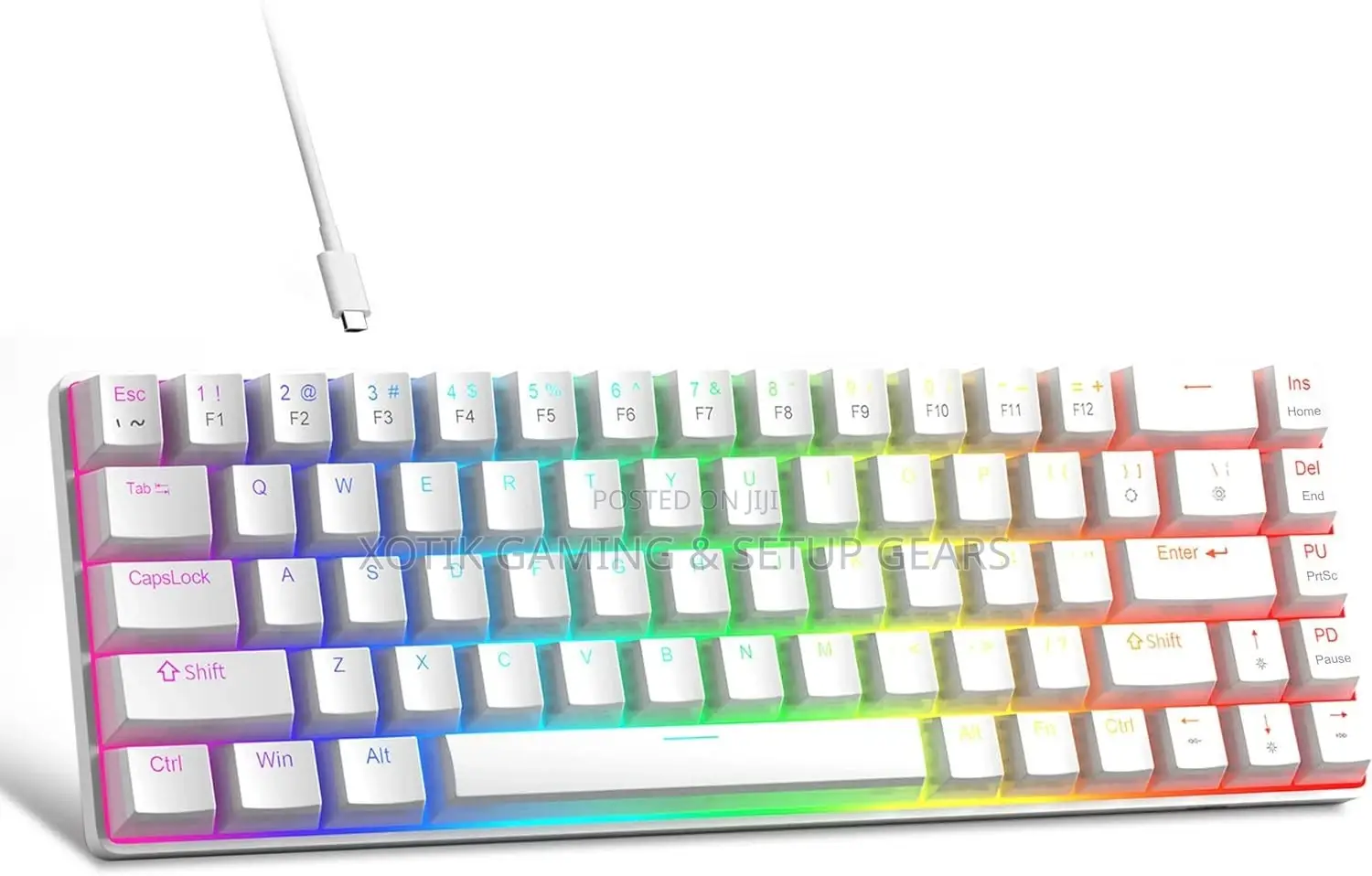 Magegee Mk-Box 65% Gaming Mechanical Keyboard - RGB Backlit Gaming Kb