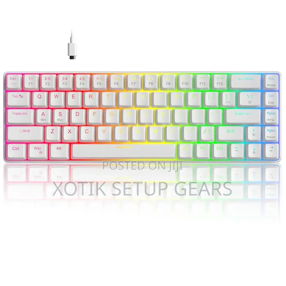 Magegee Mk-Box 65% Gaming Mechanical Keyboard - RGB Backlit Gaming Kb