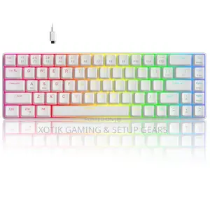 Magegee Mk-Box 65% Gaming Mechanical Keyboard - RGB Backlit Gaming Kb