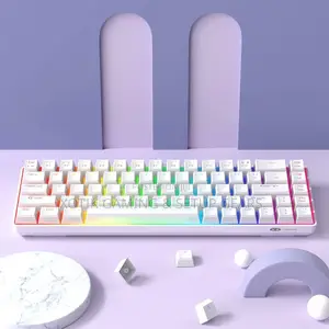 Magegee Mk-Box 65% Gaming Mechanical Keyboard - RGB Backlit Gaming Kb