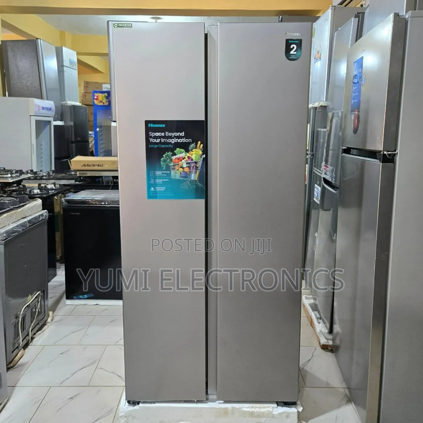 Hisense 520 Letter Dual Doors Refrigerator