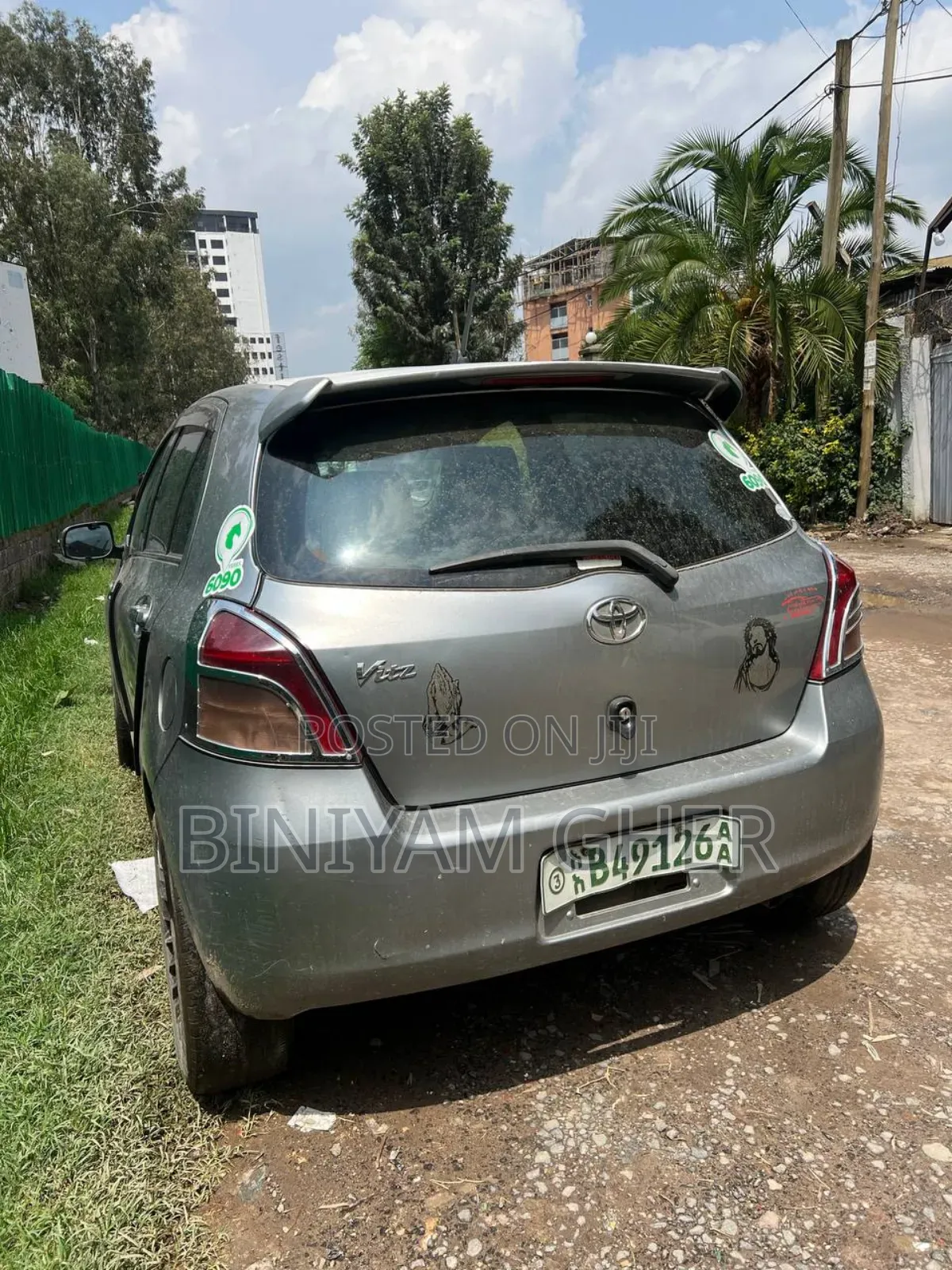 Toyota Yaris 2007 Gray