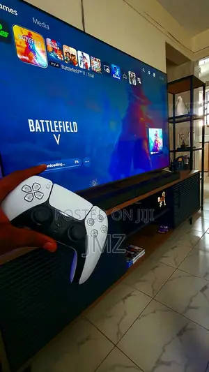 Fat Playstation 5 With Joy Sticks and Games