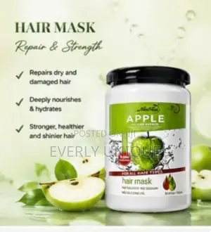 Nice Fresh Apple Collagen and Keratin Shampoo and Hair Mask