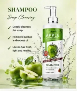 Nice Fresh Apple Collagen and Keratin Shampoo and Hair Mask