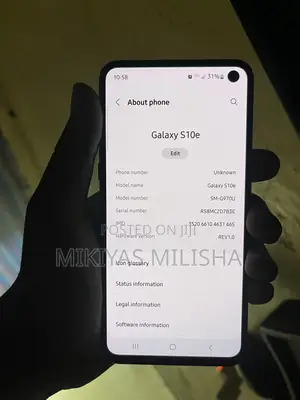 Samsung Galaxy S10e 128 GB Black