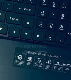 New Laptop Acer Predator Helios Neo 16 16GB Intel Core i9 SSD 1T