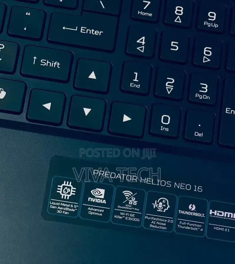 New Laptop Acer Predator Helios Neo 16 16GB Intel Core i9 SSD 1T