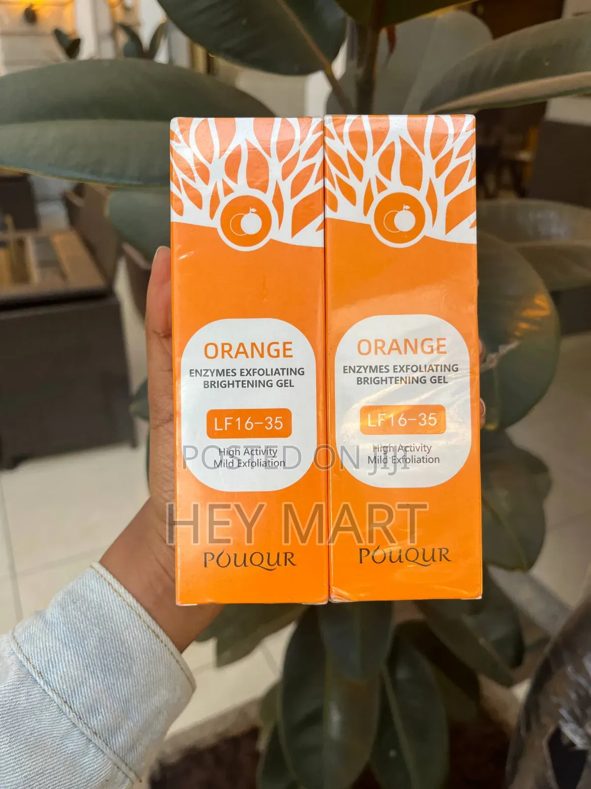 Pouqur Orange Enzymes Exfoliating Brightening Gel