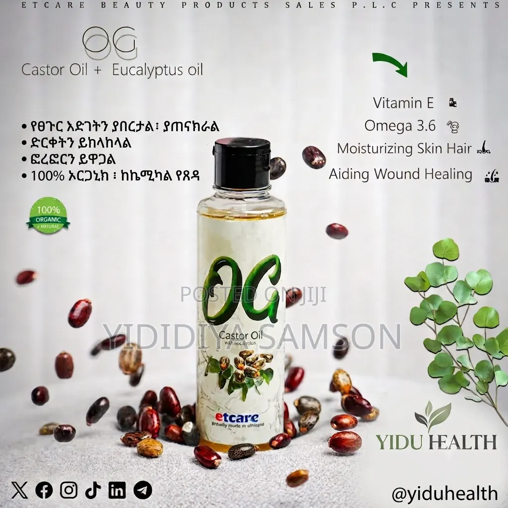 Og Castor Oil and Eucalyptus Hair Treatment