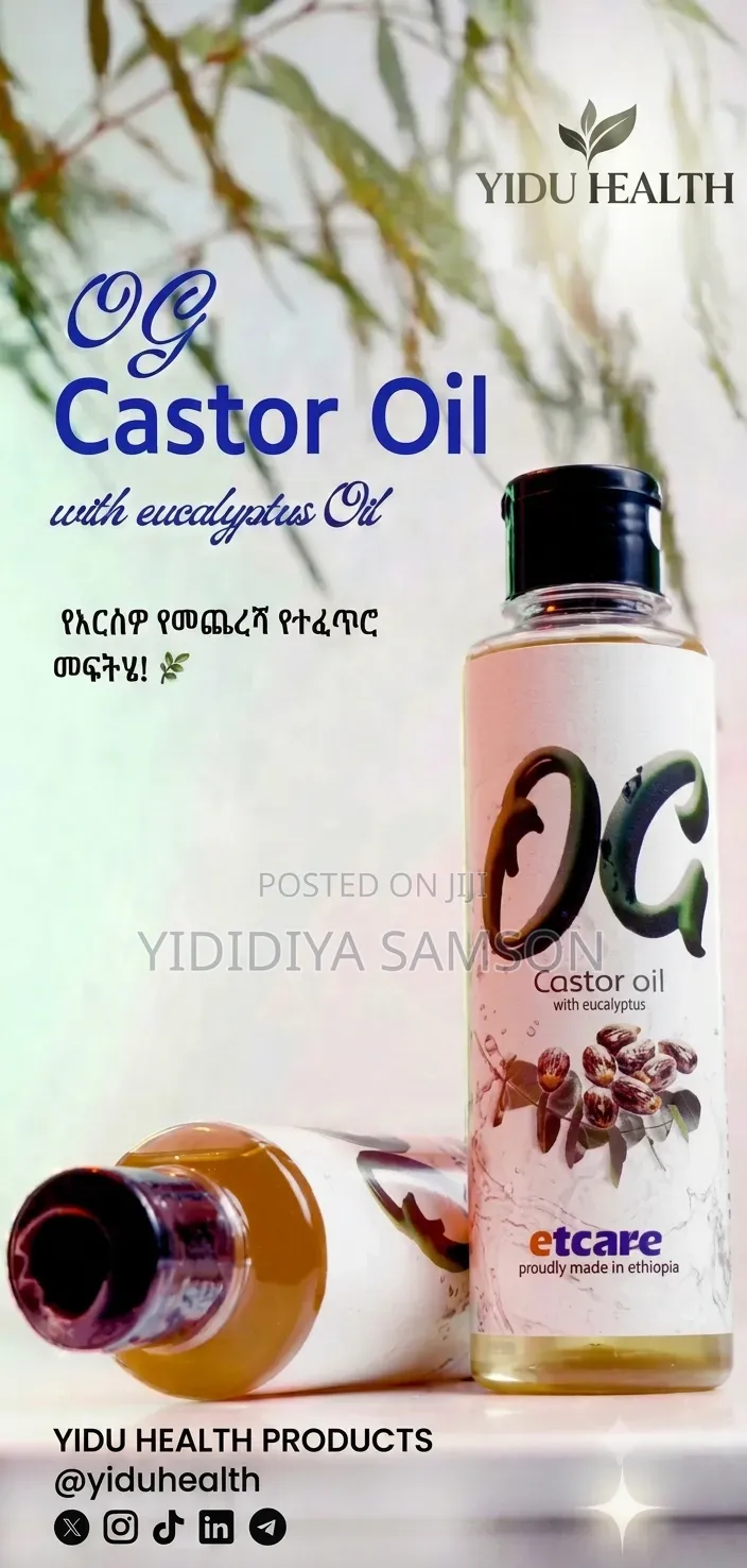 Og Castor Oil and Eucalyptus Hair Treatment